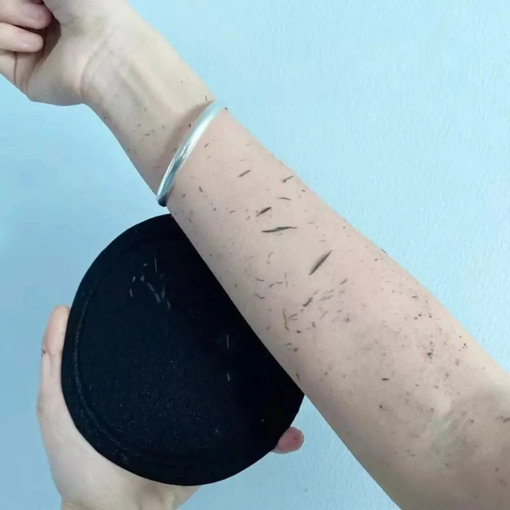 New Round Bath Gloves Rubber Strong Exfoliating Brush Wear-resistant Labor-saving Exfoliating Bath Towel Household