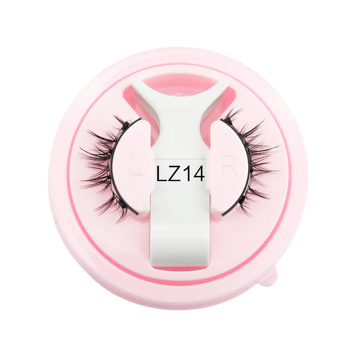 New 1 Pair Magnetic Eyelashes Handmade 3D Fluffy Faux Mink Lashes Reusable Natural False Eyelashes Magnetic Tweezers Makeup Set