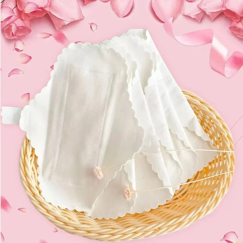 12Pcs/lot Thin Cloth Pads Soft Cotton Washable Feminine Panty Liners Sanitary Pads Napkin Daily Reusable Menstrual Hygiene Pads