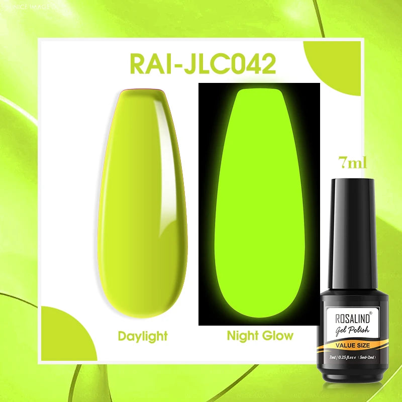 ROSALIND Gel Nail Polish Matte Base Top Coat For Soak Off Gel Polish UV LED Gel Semi Permanent Varnishes Design Nail Art