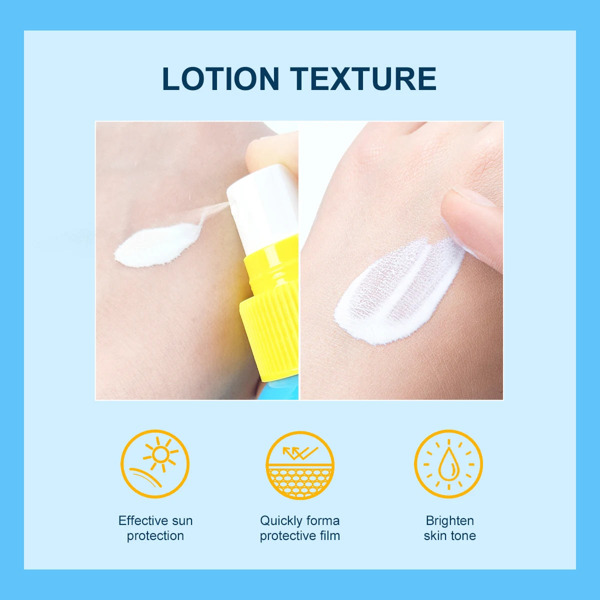 Facial & Body Sunscreen Spray SPF 50 Oil Control Whitening Melanin Reducer Anti-Sun Protection Face Skin Care Sun Cream Spray
