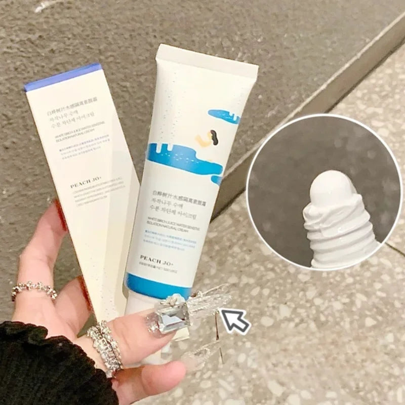Korean Birch Sap Makeup Base Lightweight Texture Moisturizing Makeup Primer Naturally Brightens Skin Tone Refreshing Lightweight