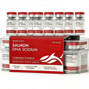 Effective Korea 5ml Salmon DNA  Ampoule Skin Booster Serum Kit Skin Whitening Moisturizing For 0.3mm Meso Serum Good Quality