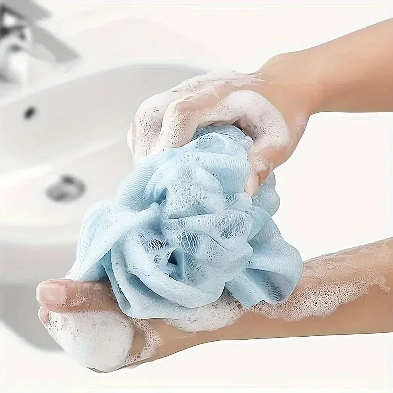 3pcs/set Bath Exfoliating Set Bath Towel Gloves Bath Flower Household Removal Combo Set Body Scrubber Bathing Accessories