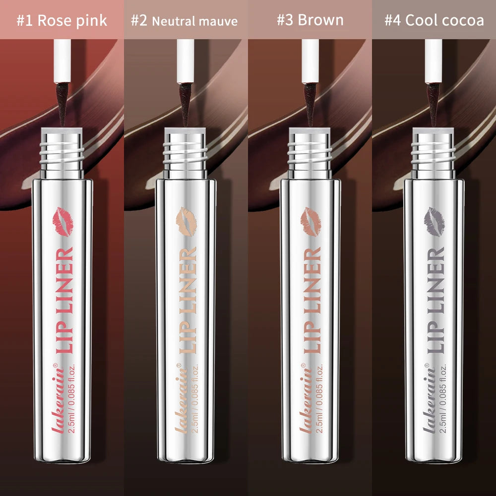 Peel Off Lip Stain Lip Liner Tattoo Long-Lasting Waterproof Smudge-Proof Transfer-Proof Matte Lipliner Magic Lip Cosmetic