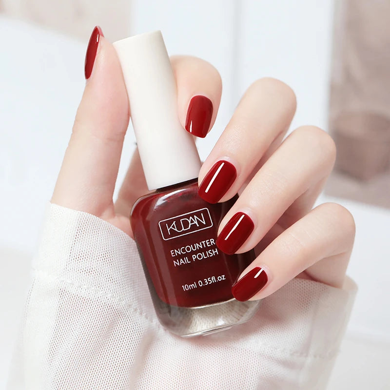 10ml Peel Off Water-Based Nail Polish Fast Drying Long-Lasting Healthy Brightening Effect Long Lasting Nails No Need Lamp Cure