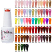 Clou Beaute Semi-transparent Jelly Color UV Gel Manicure Gel Nail Nail Supplies For Professionals Semi-permanent Varnish 15ml