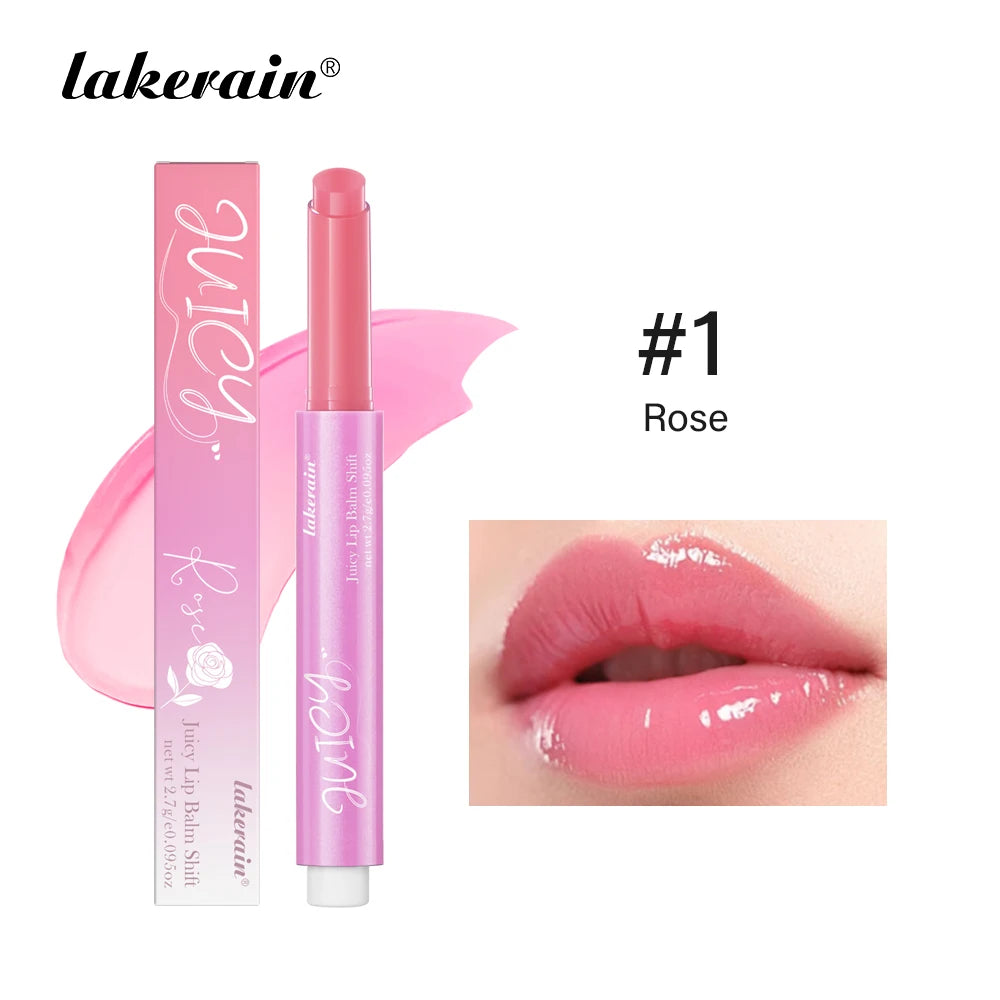 Juicy Color Changing Lip Balm Antioxidant Smooth Texture Evens Out Skin Tone Long Lasting Moisturizing Soothing Protecting Lip
