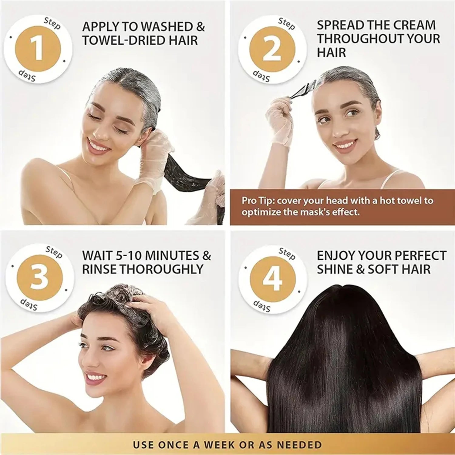 Water Ice Levin Collagen Hair Mask Maca Essence Deep Repair. Revives Dry, Damaged Hair. Soothes Scalp. Strengthens Each Strand