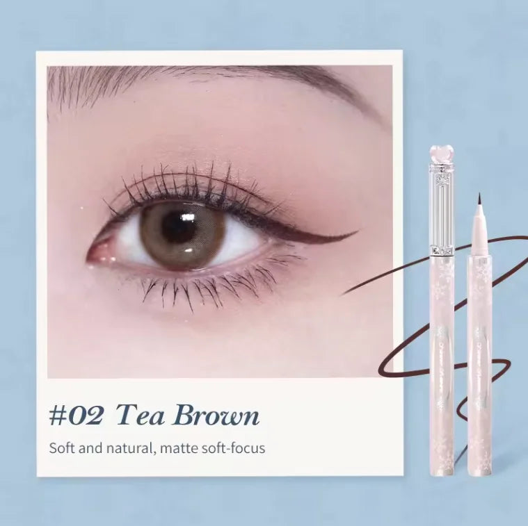 Flower Knows Moonlight Mermaid Waterproof Eyeliner Pen Super Slim Precise All Day Professional Liquid Eye Liner Pencil for Women