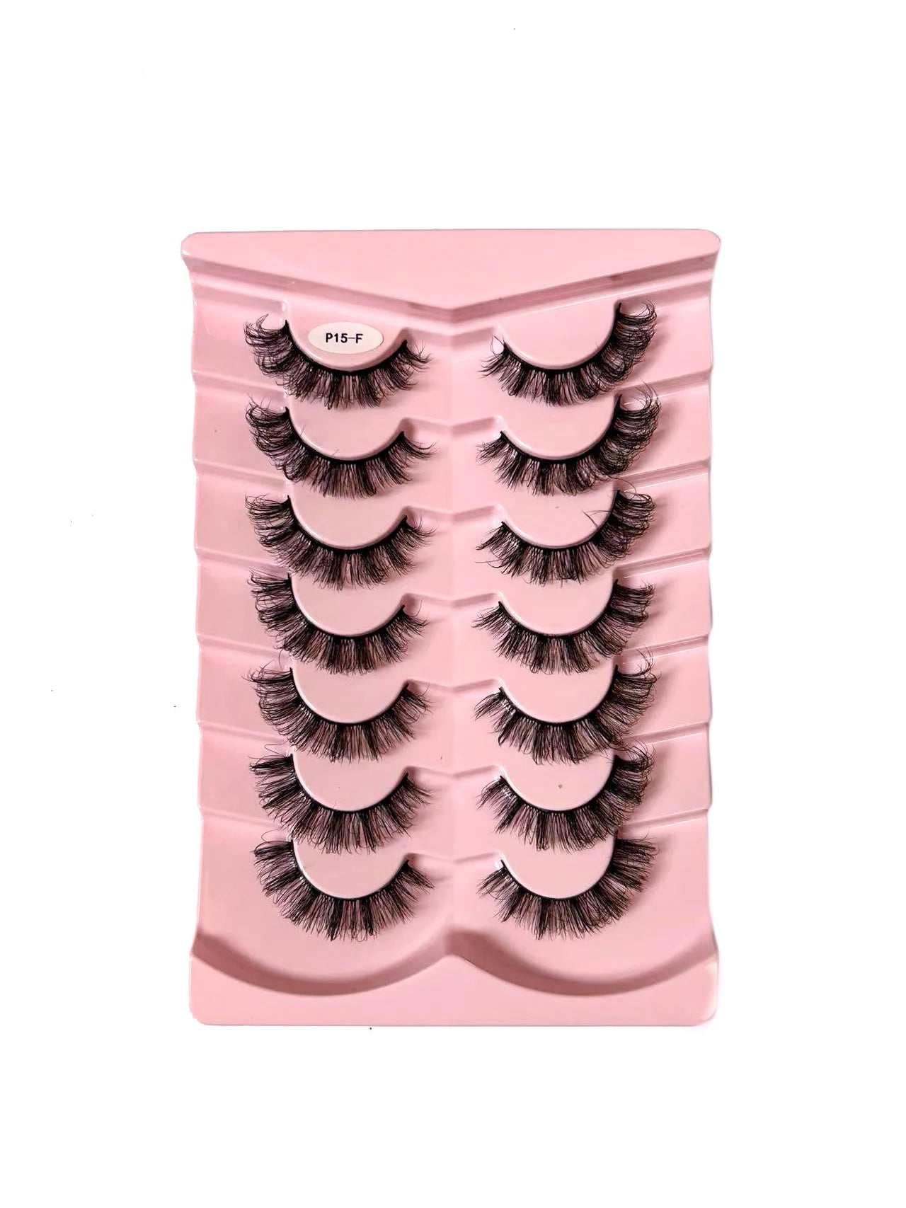 Dropshipping 7/10 Pairs Eyelashes Natural Long 3D Lashes Fluffy Volume  False Eyelashes Cruelty Free Wispy Lashes Makeup Cilios