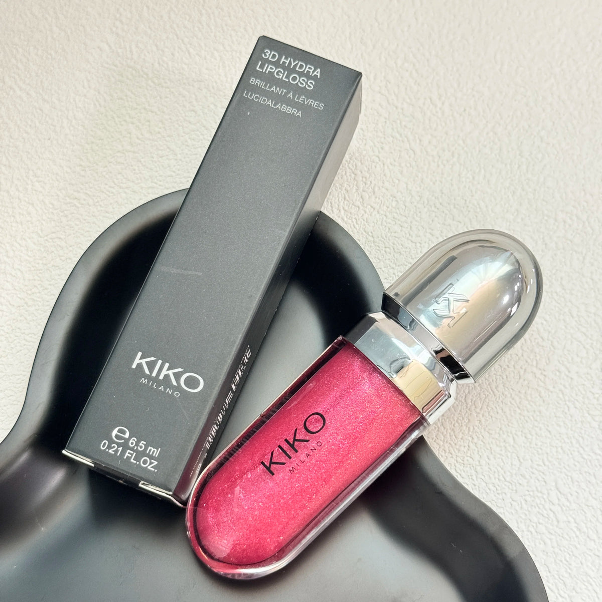 Kiko Double Headed Lipstick Transparent Mirror Non Fading Non Stick Cup Lip Gloss Milk Tea Bean Paste Naked Nature Lip Makeup