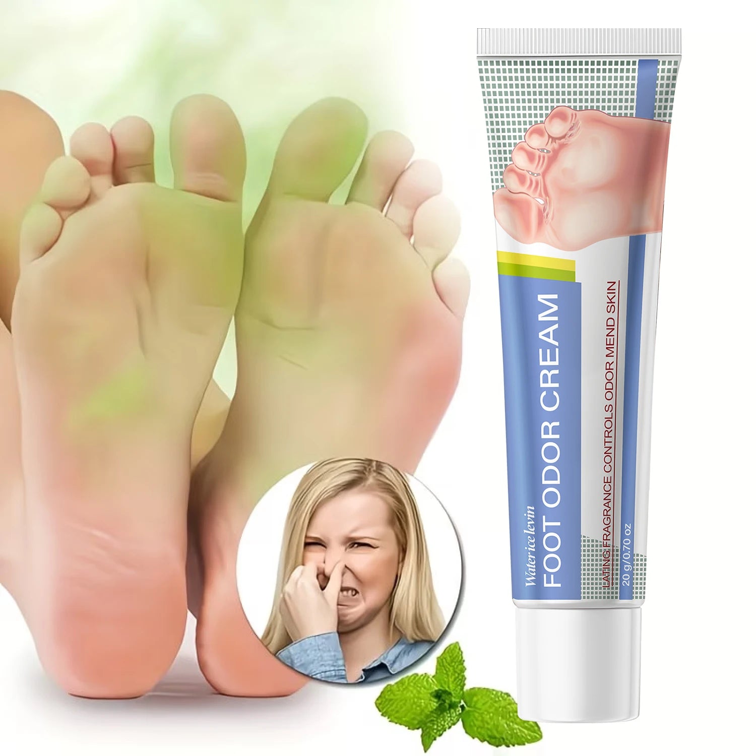 Retinol Foot Cream Moisturizing Firming Anti-Aging with Hyaluronic Acid Collagen Niacinamide for Dry Feet Daily Care