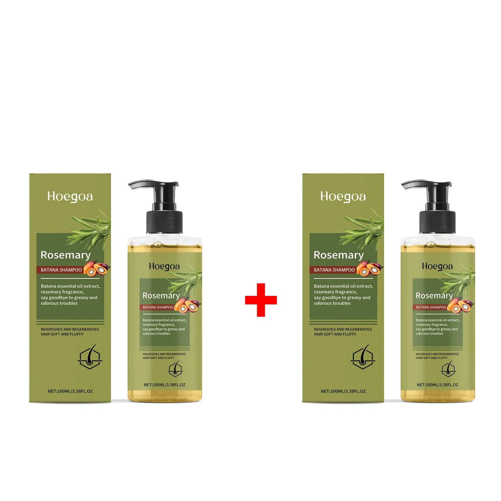 Rosemary Shampo For Hair Growth Strengthening Improve Dry Damaged Hair Cleaning Scalp Anti Dandruff Thickening Hair Care Shampoo