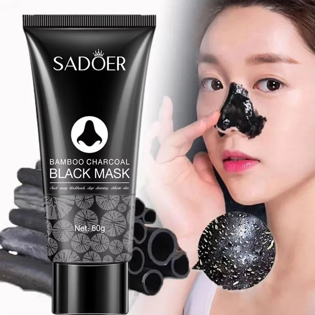 1/3/5/10PCS Bamboo Charcoal Nose Blackhead Remover Mask Deep Cleansing Shrink Pore Mask Skin Care Nose Black Dots Pore Skin Care