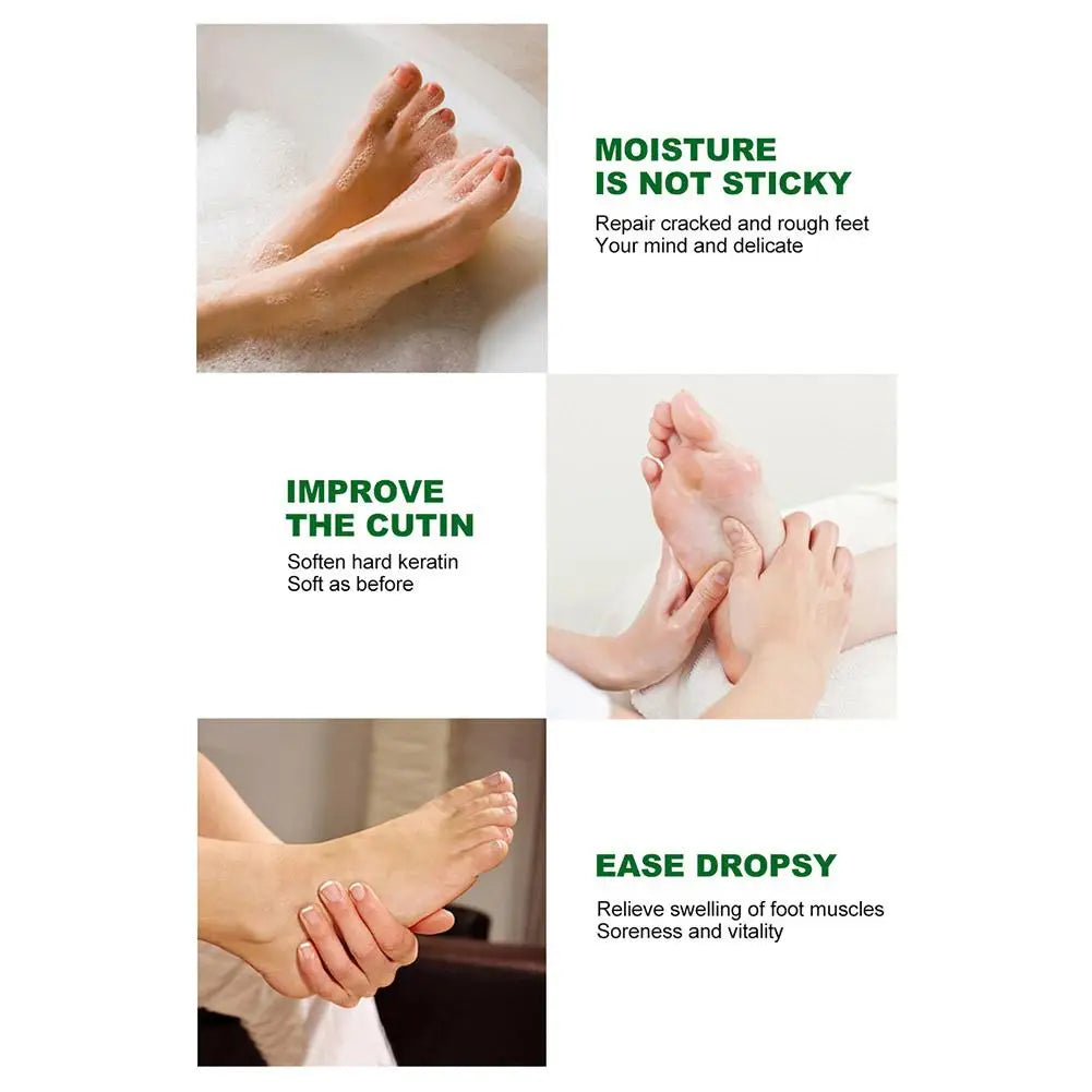 Foot Treatment Cream Foot Care Exfoliating Scrub Whitening Anti-cracking Moisturizing Anti-dry Calendula Olive Repair 40g