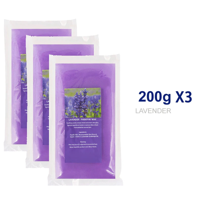 450g/200g Paraffin Wax Hand and Foot Feet Mask Peel Off 3Pcs/1Pcs SPA Moisturizing 200g/450g Hand Soft Wax For Bikini Body