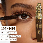 Waterproof Brown Mascara, Thick and Long-lasting, Not Prone To Smudging The Lashes