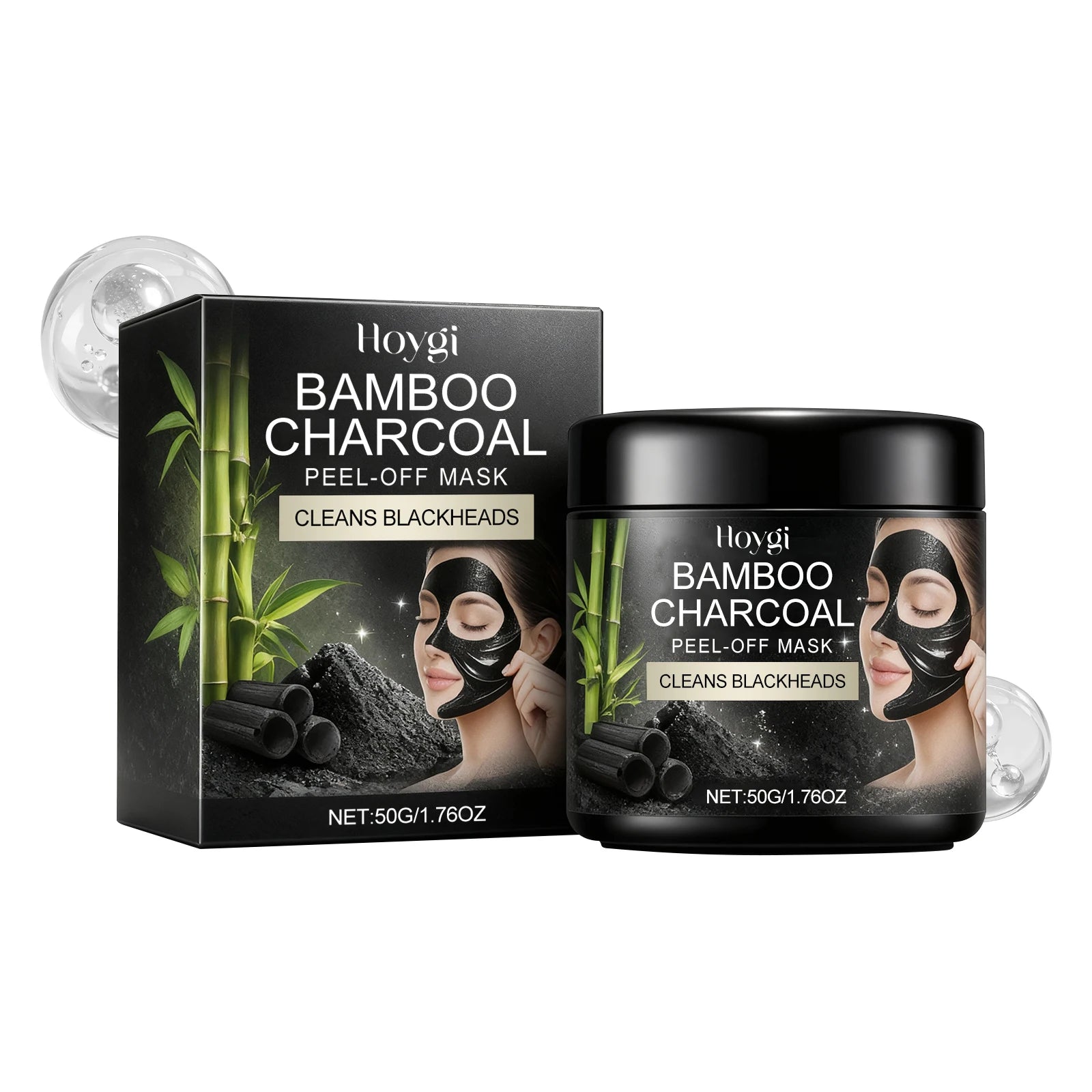 Charcoal Peel Off Mask Cream Blackhead Remover Deep Pore Cleansing Purifying Hydrating Facial Mask For All Skin Types
