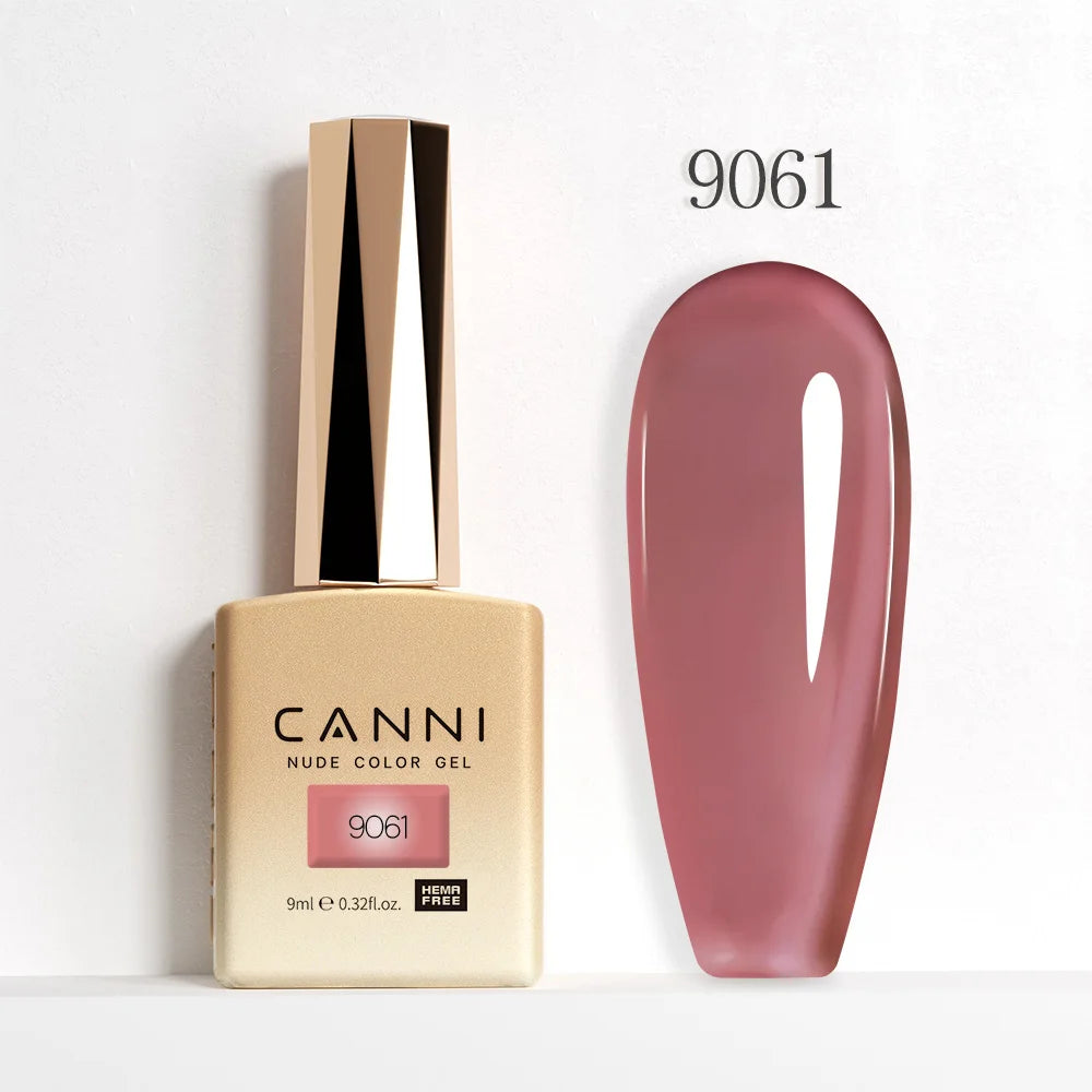 CANNI Nail Gel Polish HEMA FREE TPO FREE Summer Colors Semi Permanent Soak Off UV LED Self-leveling Great Coverage Gel Varnish