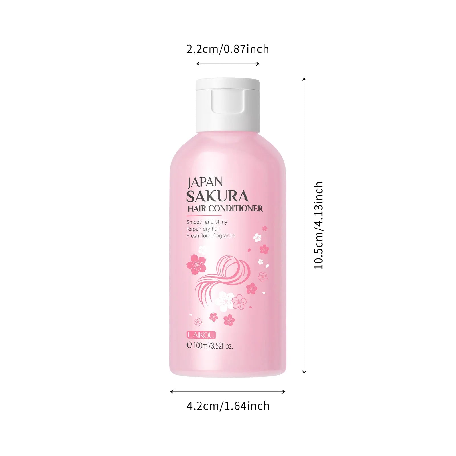 LAIKOU Sakura Shampoo & Hair Conditioner Deep Cleansing Oil Control Anti Dandruff Moisturizing Nourishing Repair Damaged Hair