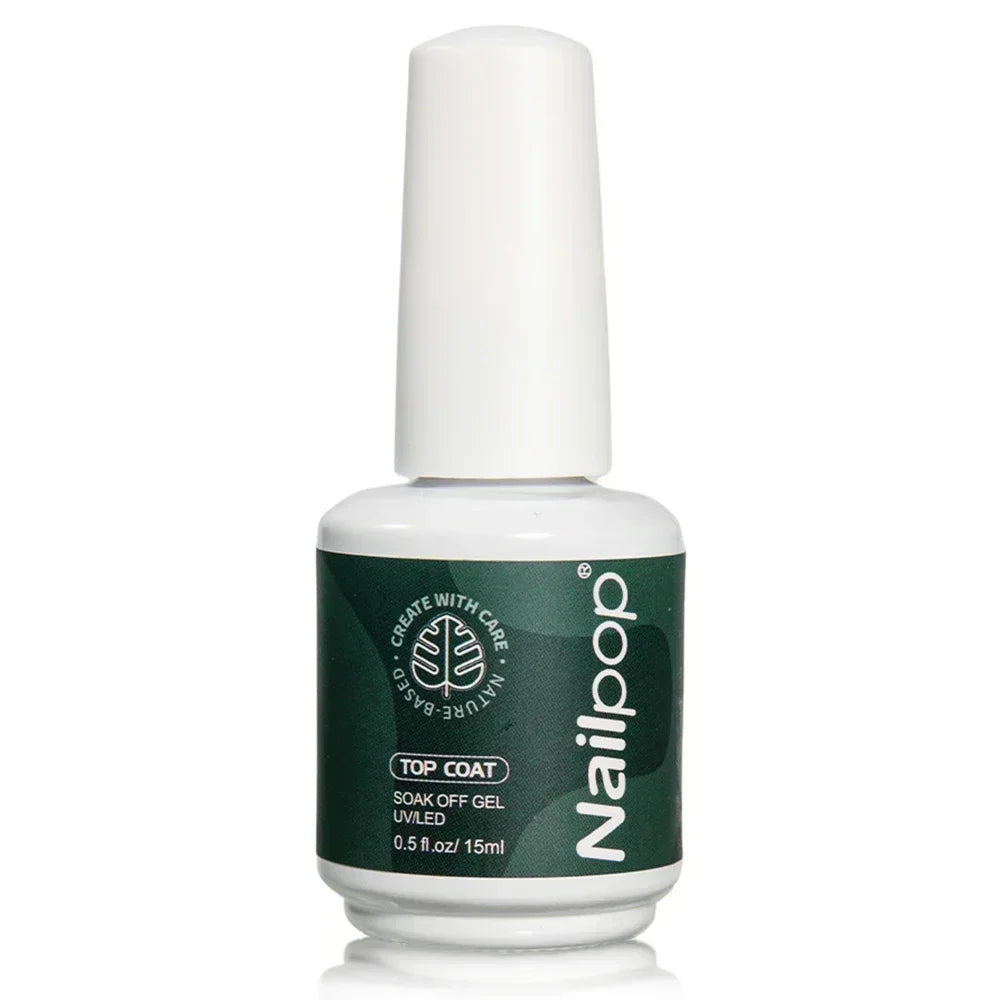NAILPOP 15ml Magic Gel Polish Remover 3-5 Mins Fast Remove Varnish Soak Off UV LED Cleaner Top Coat Function Gel Remove Tool
