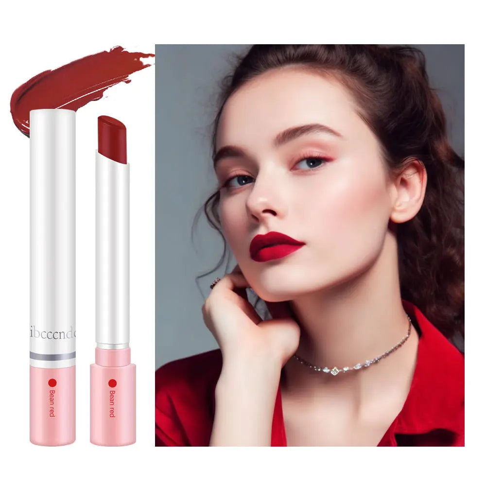 Lakerain 4 Colors Cigarette Lipsticks Velvet Matte Waterproof Long-lasting Lip Non-Stick Cup Cigarette Lipstick Makeup For Women