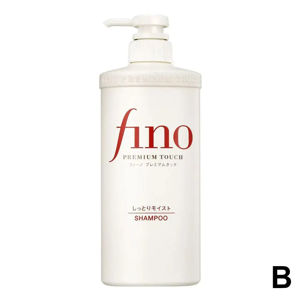 Fino Shampoo Conditioner 550ml Oil Control Volumizing Smooth Hair Mask Repair Dry Damaged Hair Moisturizing Nourishing Treatment
