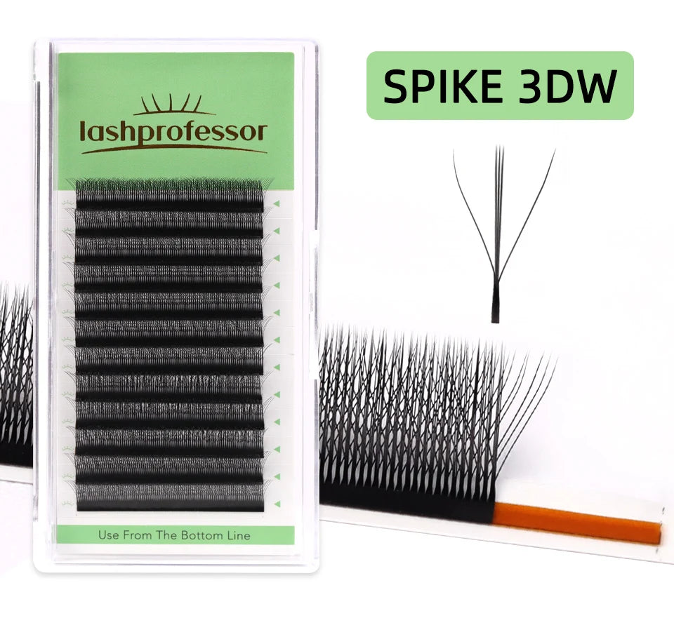 New Arrival U Shape YY Eyelashes Extensions 3DW U5DW Lashes Extension Premade Volume Fans False Eyelashes U Shape W Bloom Lashes