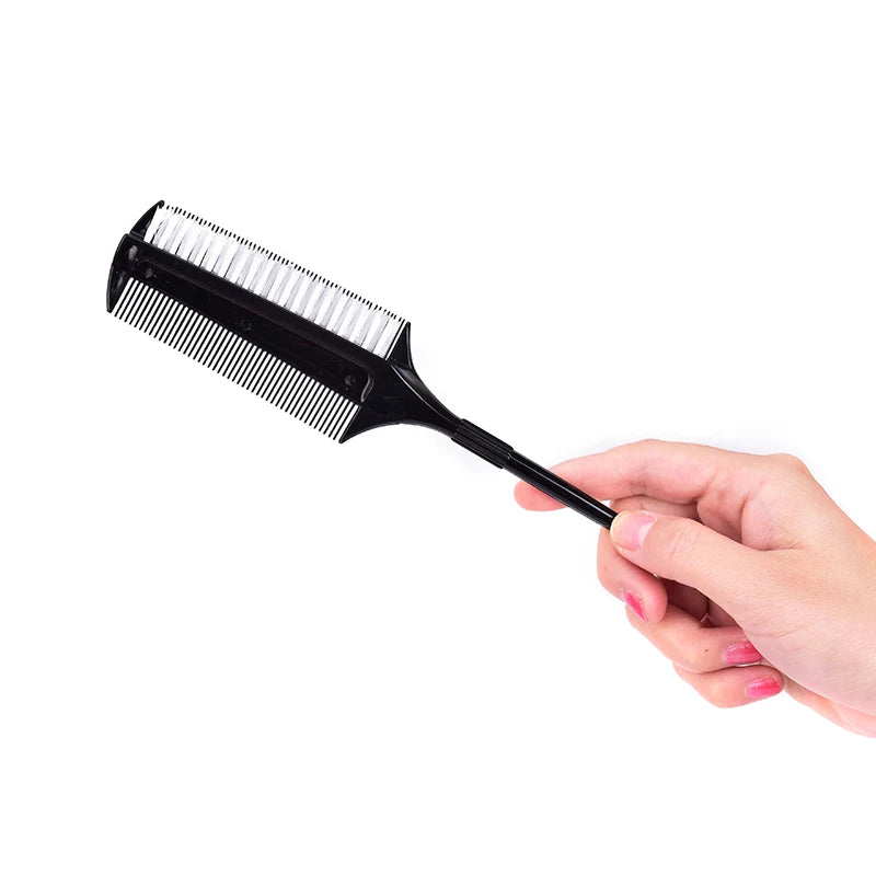 Professional Hairdressing Double Side Dye Comb with Nylon Hair Drying Brush Tinting Combs Hair Color Brush Hair Styling Tools