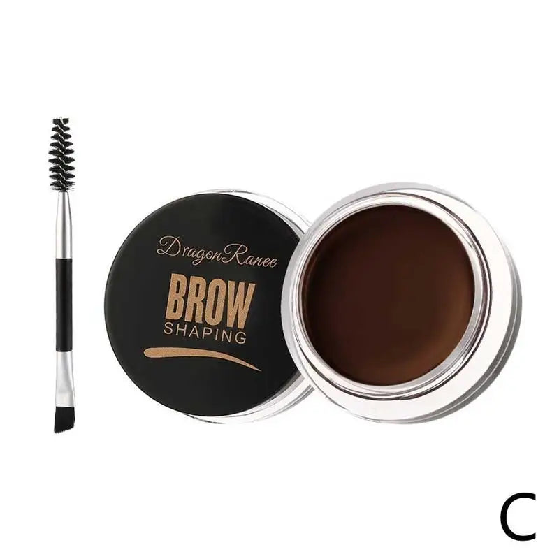Clear Eyebrow Styling Gel Soap Wax Intense Hold Brow Lamination Effect Waterproof Non-Smudging Feathery Wild Brow Shaping Cream