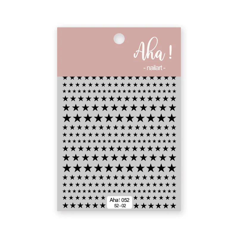 1pc Cute White Cloud Nail Stickers Ultra Thin Nail Art Stickers Self Adhesive Decals Star Moon/Flower/Clouds Kawaii Nail Decals