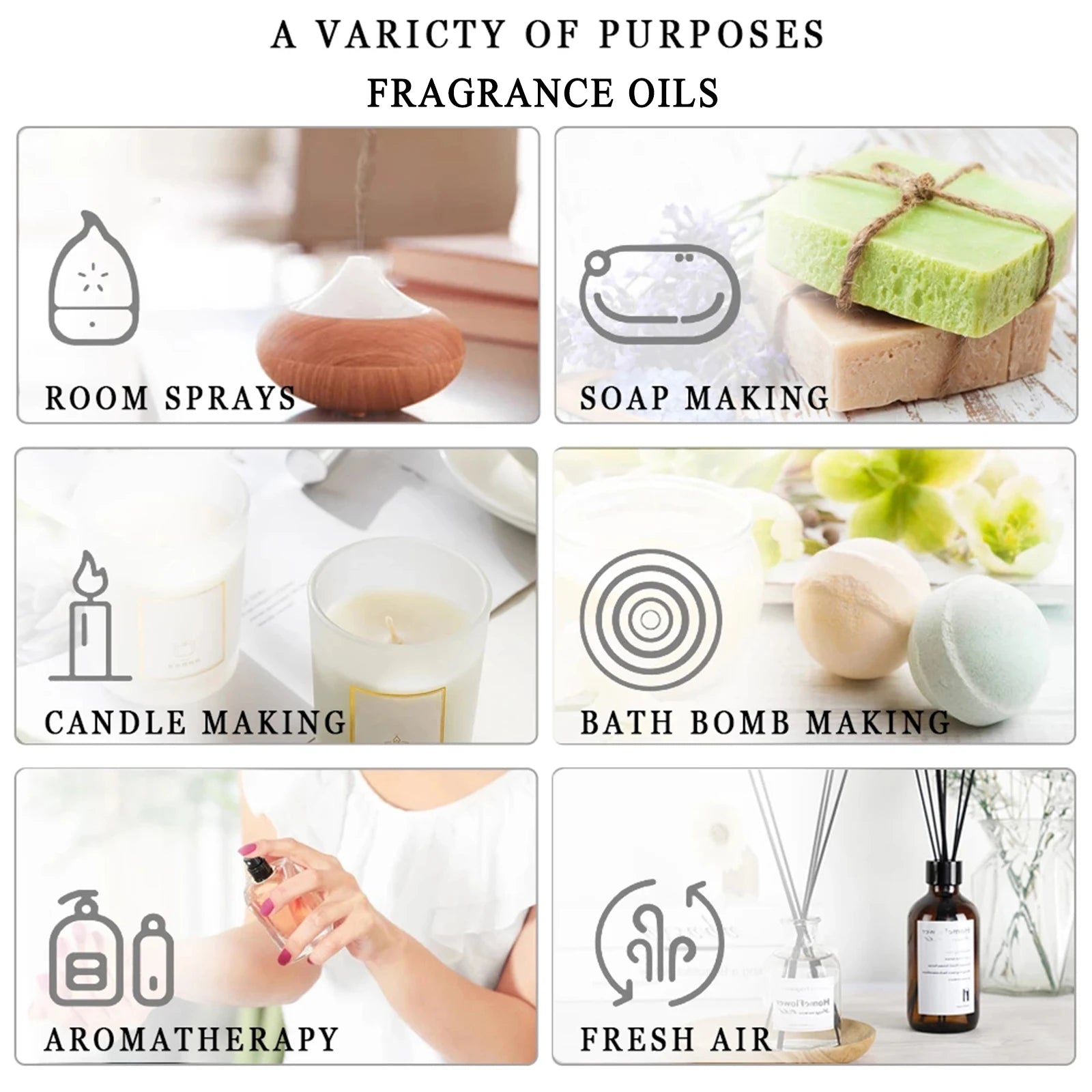 PHATOIL 1PCS Vetiver Essential Oil For Aromatherapy Candle Making 5ml/10ml/30ml/100ml Natural Plant Aroma Essential Oils