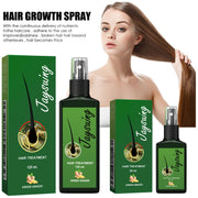 Hair Growth Spray Ginger Massage Scalp Damaged Treatment Solution Nourish Roots Fast Grow Anti Hair Loss Serum Beauty Health
