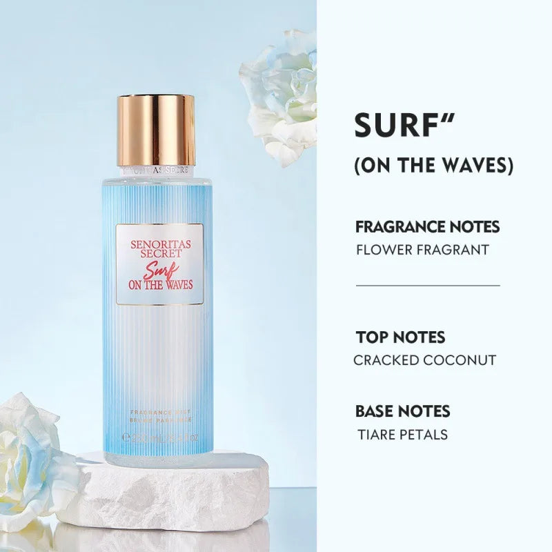 Thai Flower Fruit Perfume Vanilla Fragrance for Women Long-lasting Date Scent Good Girl Parfume Body Spray Floral Mist 250ml
