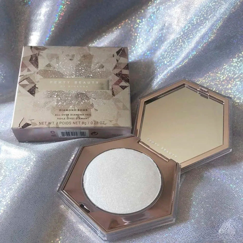 New Fenty Beauty Loose Powder Oil-control Waterproof Matte Setting Powder Makeup Highlighter Powder Lasting Natural Cosmetics