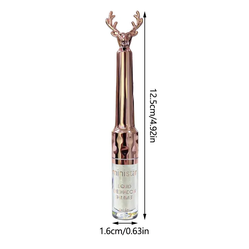 Liquid Eyeshadow High Pigment Waterproof Lasting Not Easy To Fade Pearl Glitter Portable Delicate Women's Eye Makeup