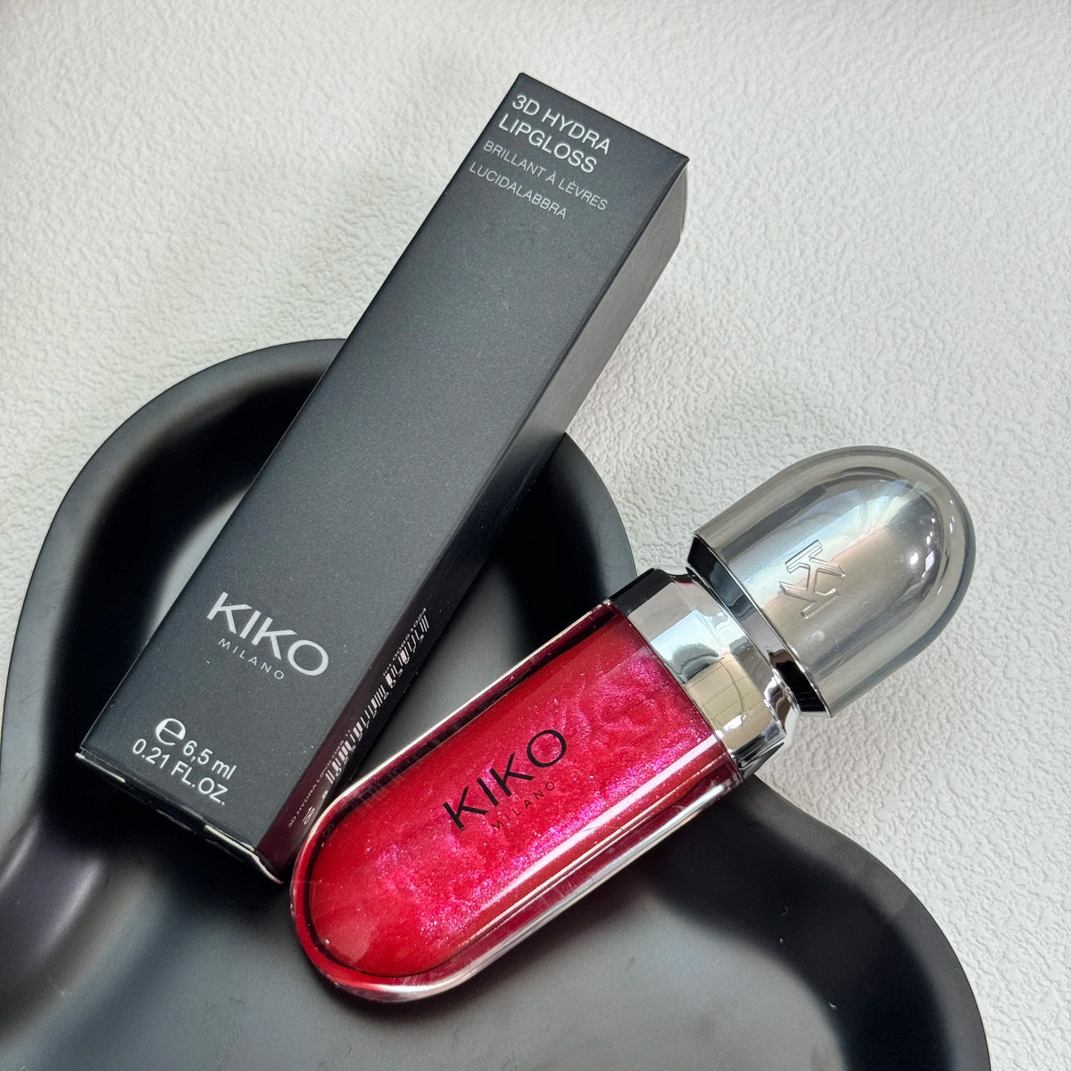 Kiko Double Headed Lipstick Transparent Mirror Non Fading Non Stick Cup Lip Gloss Milk Tea Bean Paste Naked Nature Lip Makeup
