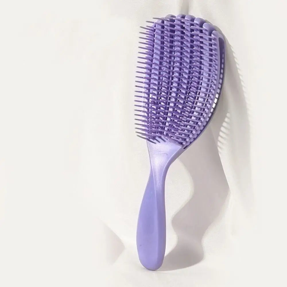 Durable Hollow Hollowing Out Hair Brush Anti-static Hair Fluffy Scalp Massage Comb Portable Multifunctional Hair Styling Tool
