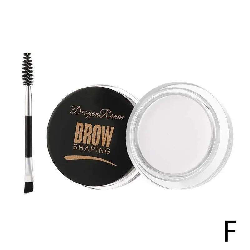 Clear Eyebrow Styling Gel Soap Wax Intense Hold Brow Lamination Effect Waterproof Non-Smudging Feathery Wild Brow Shaping Cream