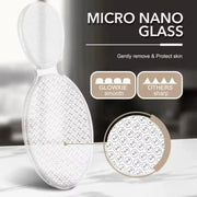 Nano Glass Foot File Double-sided Exfoliating Foot Grinder Hard Dead Skin Callus Remover Foot Scrubber Pedicure Feet Care Tools