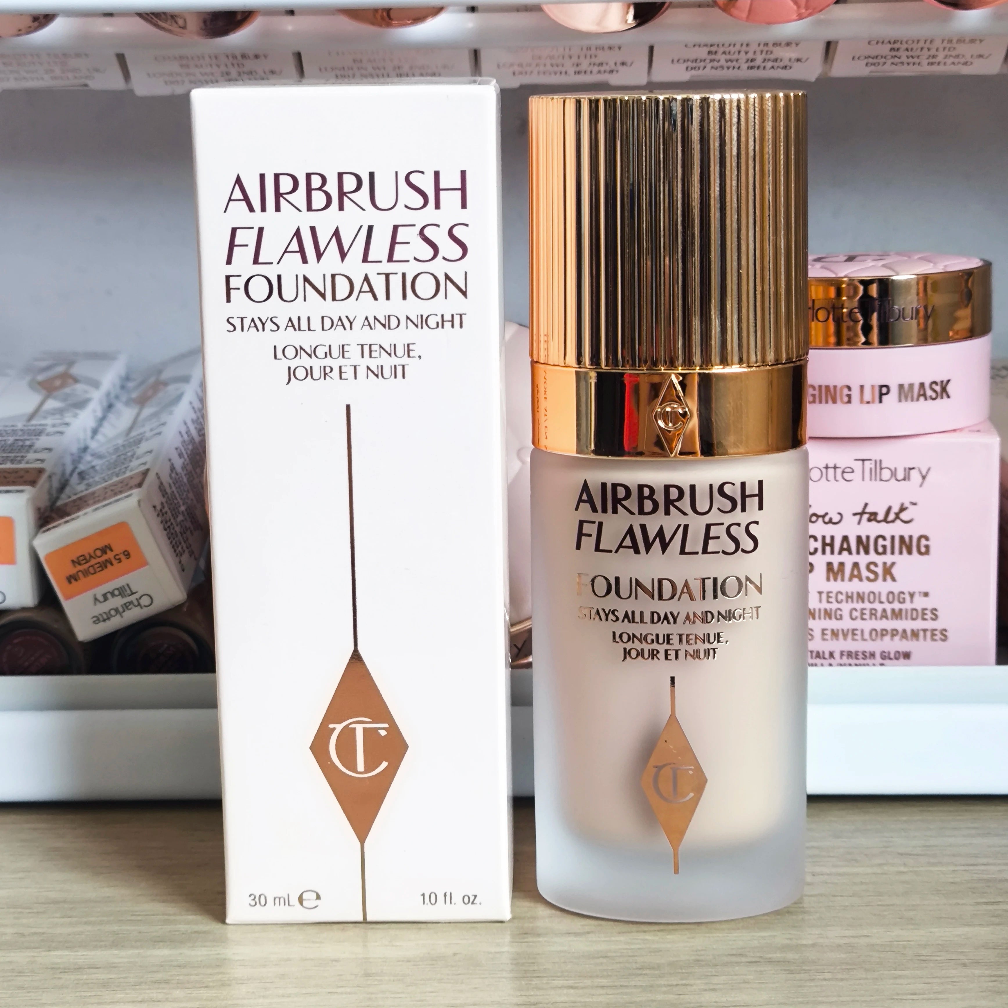 CT Makeup Setting Spray Long-lasting Moisturizing Oil Control Makeup  Liquid Foundation Waterproof Sweat-proof Beauty Cosmetics
