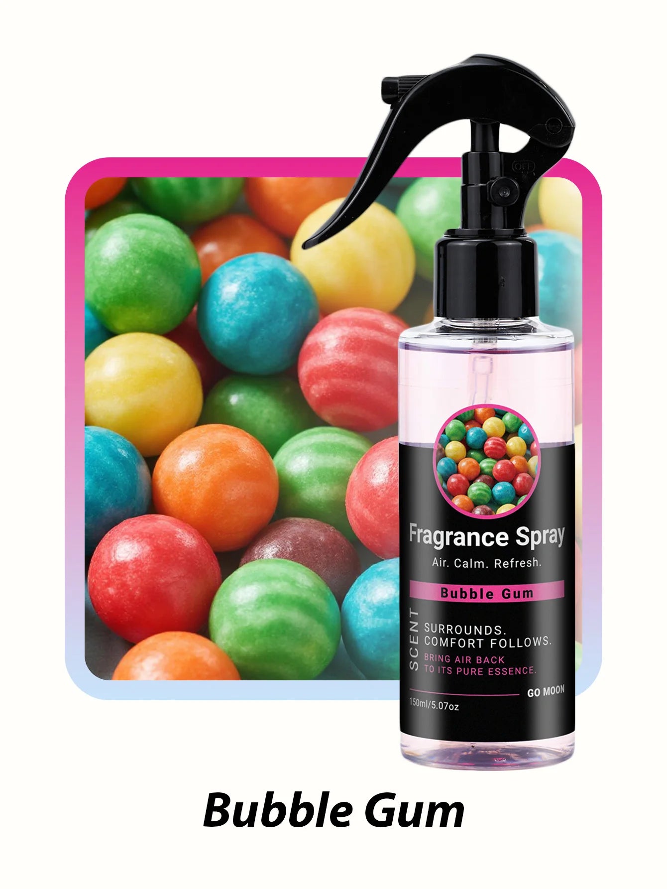 150ml large-capacity fragrance spray, home/car/clothing air freshening spray, 9 scents to choose from