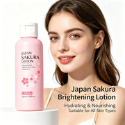 LAIKOU Japan Sakura Lotion 100ml Niacinamide Hyaluronic Acid Vitamin C Hydrating Brightening Moisturizing Face Skin Care