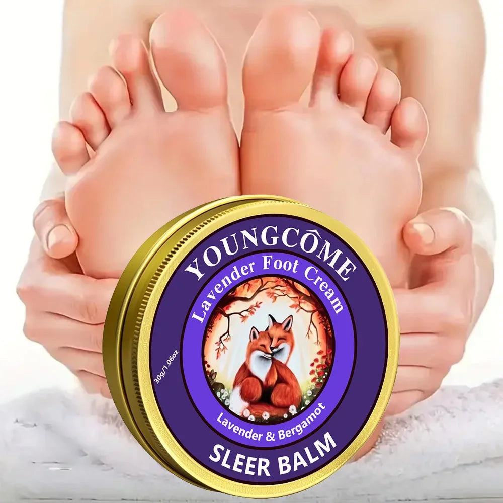 YOUNGCOME Lavender Hand and Foot Care Moisturizing Cream deeply Nourishes The Skin Remove Dead Skin Improving Dryness Roughness
