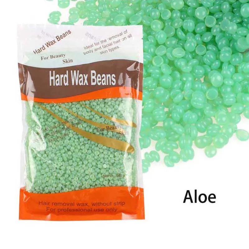 100g Wax Beans Hot Film Hard Wax Depilatory Hard Hair Removal Bean Waxing Bikini Face Legs Body Hair Removal Unisex