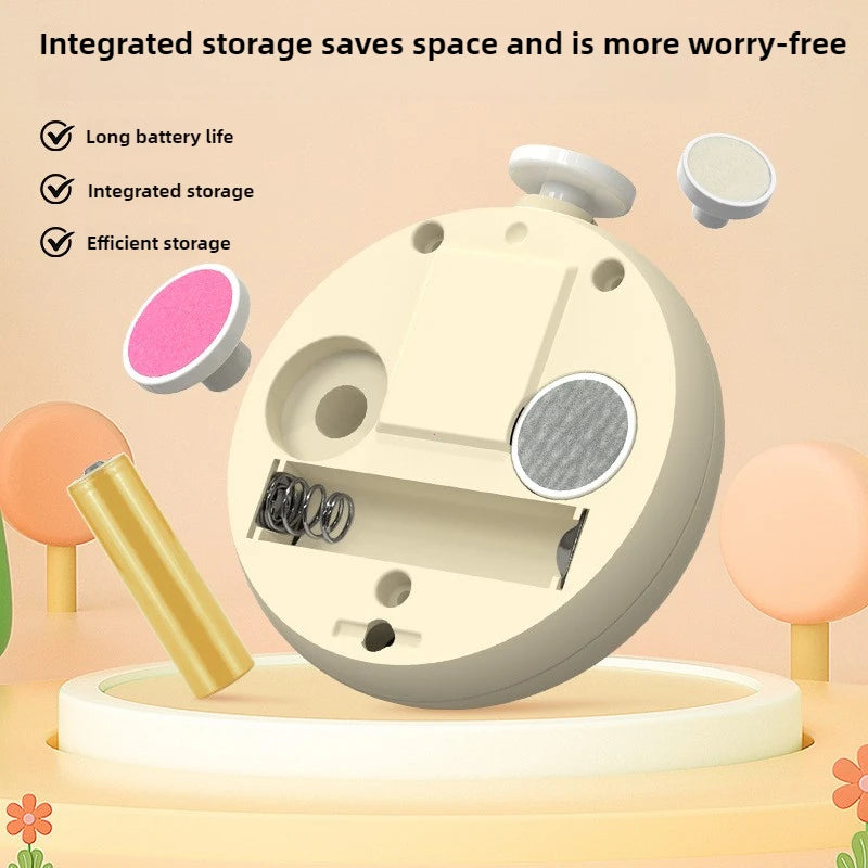 Baby Electric Nail Trimmer Kit Kid Nail Polisher Tool Baby Care Manicure Set Easy Trim Nail Filer Clippers For Newborn
