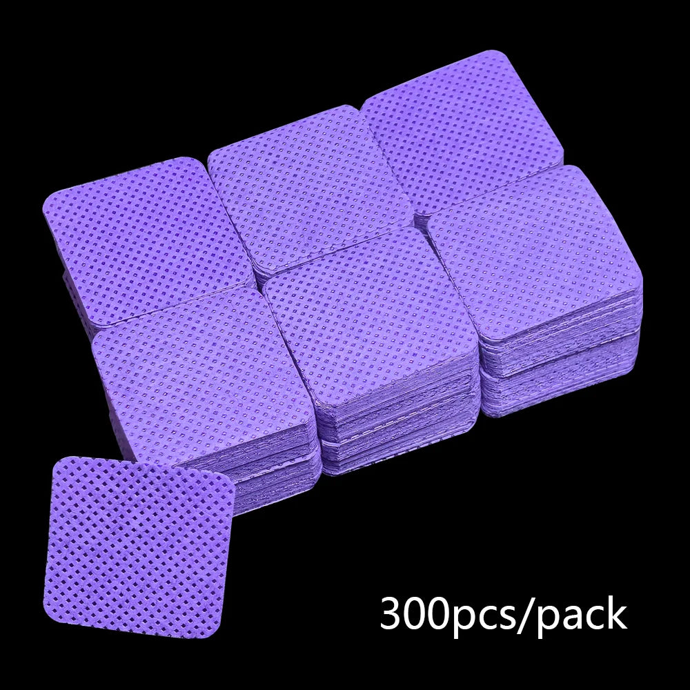 Lint Free Nail Wipes 300/200/100pcs Nail Supplies Nail Polish Remover Wipes Absorbent Soft Removal Tool for Nail Art