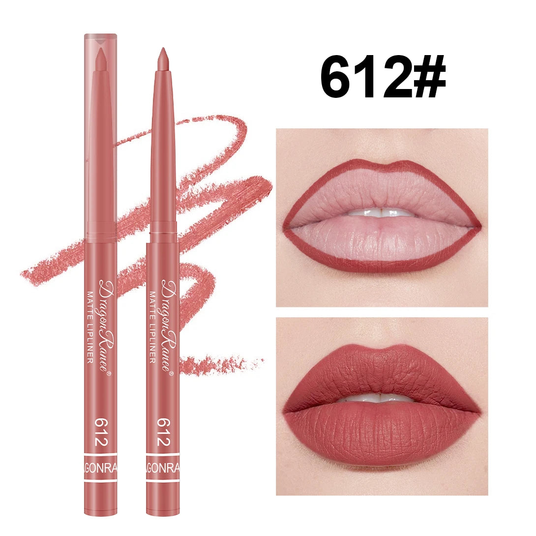 Lip Liner to Outline the Lip Shape, Beginner-Friendly, Natural and Delicate, Waterproof, Matte, Nude Color Lip Liner