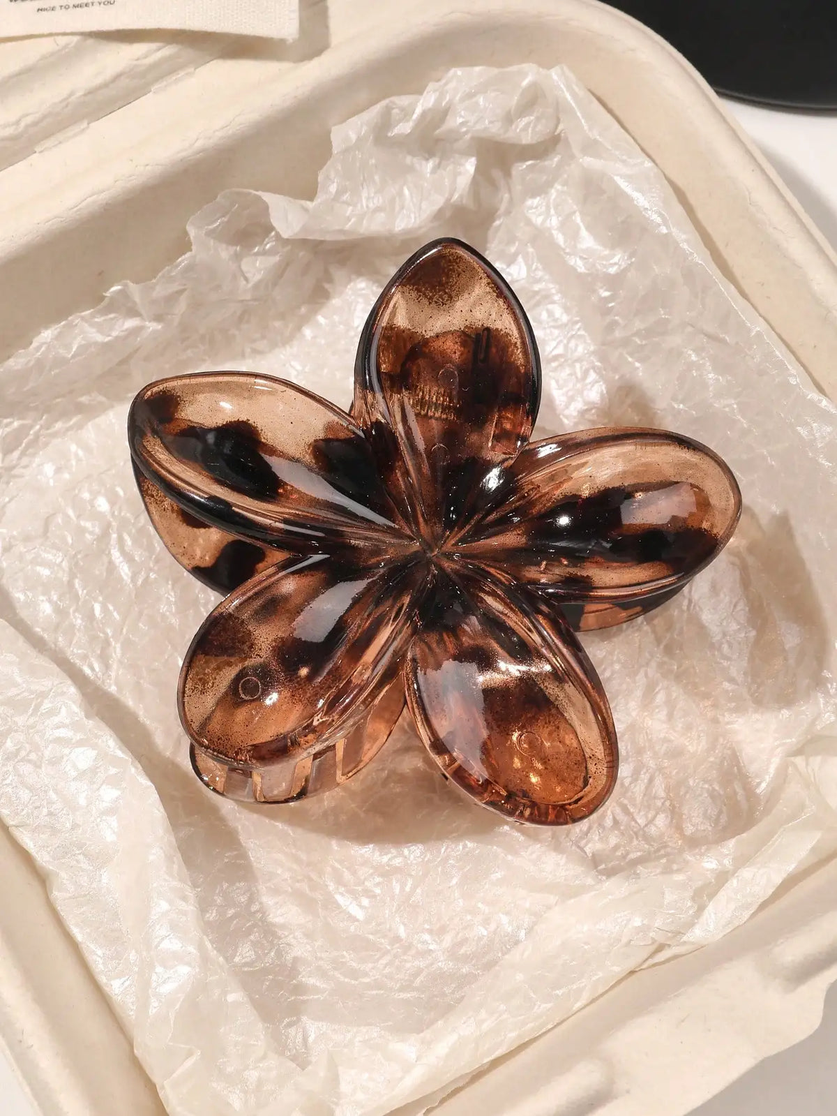 1/3Pcs Bohemian Leopard Flower Hair Claw Clips for Women Girls Autumn Winter Fashion Ponytail Hairpins Barrette Hair Accessories